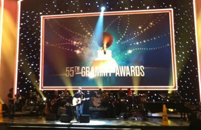 with John Fullbright at Grammy pre-telecast